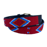 BELT:  RED MALINDI